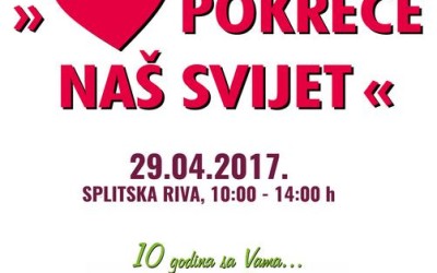 Naši DYXY-ći na splitskoj Rivi