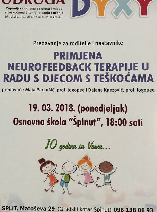 Udruga DYXY treba Vašu podršku za nabavku neurofeedback uređaja