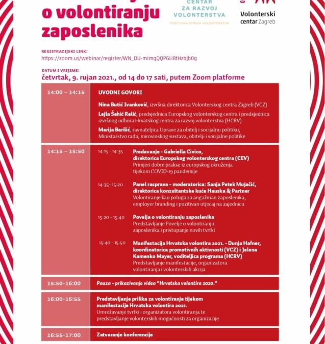 Nacionalna konferencija o volontiranju zaposlenika