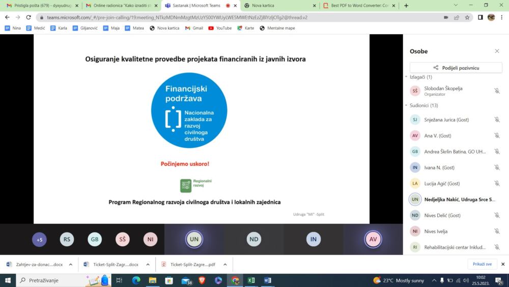 OSIGURANJE KVALITETNE PROVEDBE PROJEKATA FINANCIRANIH IZ JAVNIH IZVORA