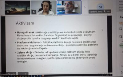 ONLINE RADIONICA UDRUGE „MI“ – SPLIT – Modeli zagovaranja za pozitivne promjene u lokalnim zajednicama