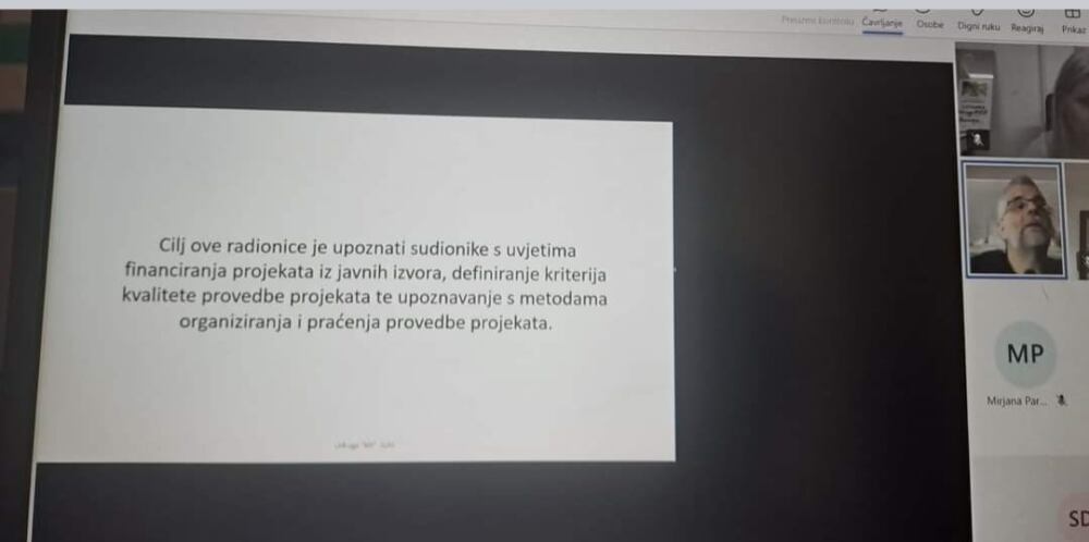 ONLINE RADIONICA UDRUGE „MI“ – SPLIT – Osiguranje kvalitetne provedbe projekata financiranih iz javnih izvora