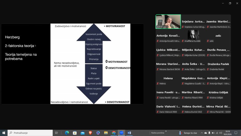Webinar : Rad s ljudskim potencijalima u OCD