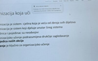 ONLINE RADIONICA | Modeli unutarnjeg i vanjskog vrednovanja djelovanja OCD-a