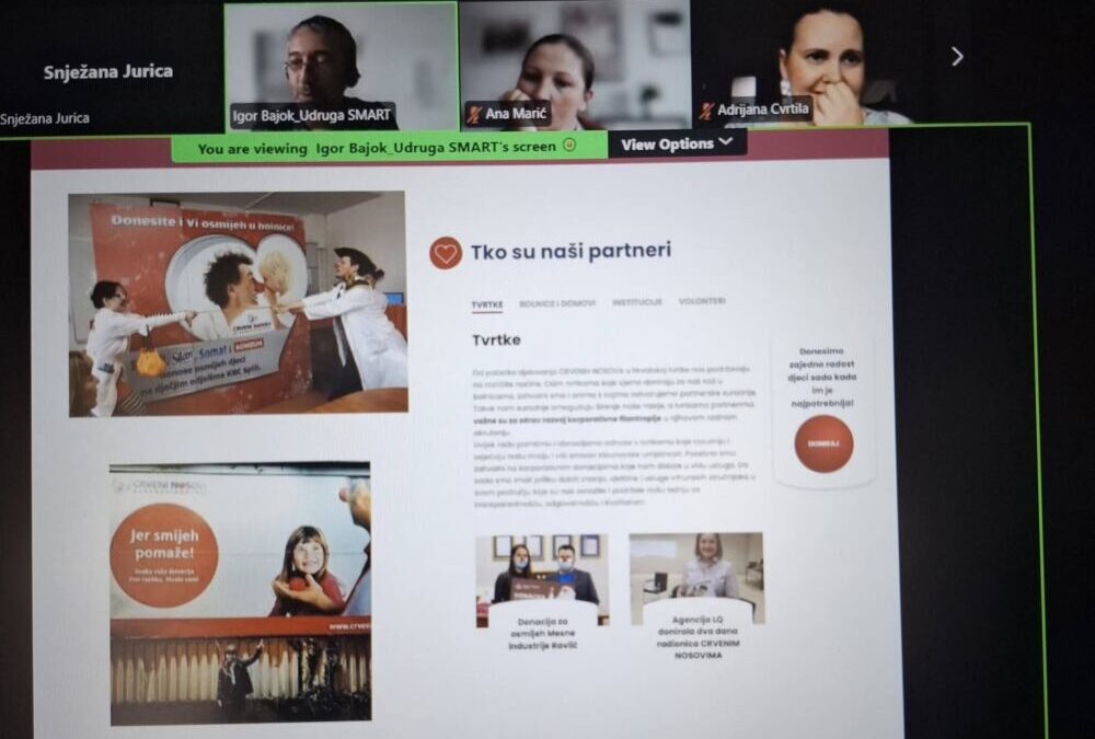 Online radionica „Različiti izvori financiranja: Uvod u prikupljanje sredstava za djelovanje organizacija civilnoga društva“