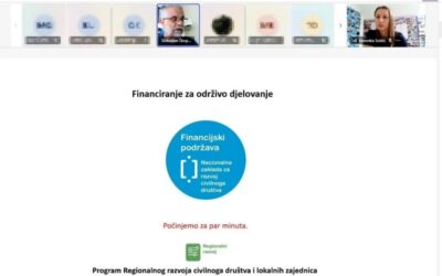 Edukativna radionica „Financiranje za održivo djelovanje: Modeli prikupljanja sredstava za djelovanje organizacija civilnoga društva“